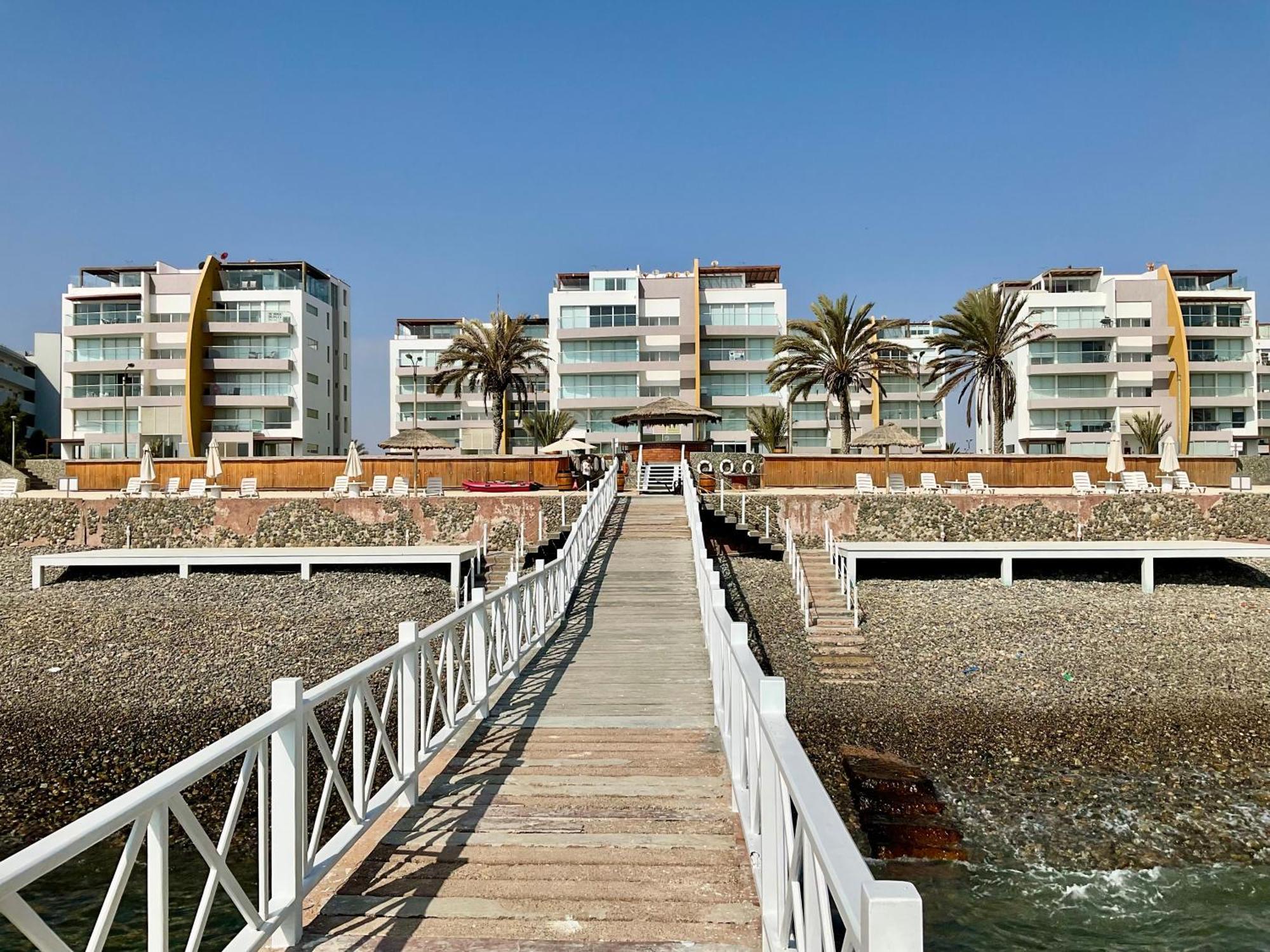 1Er Piso Vista A Bahia Paracas - Las Velas 102 T1 Exterior photo