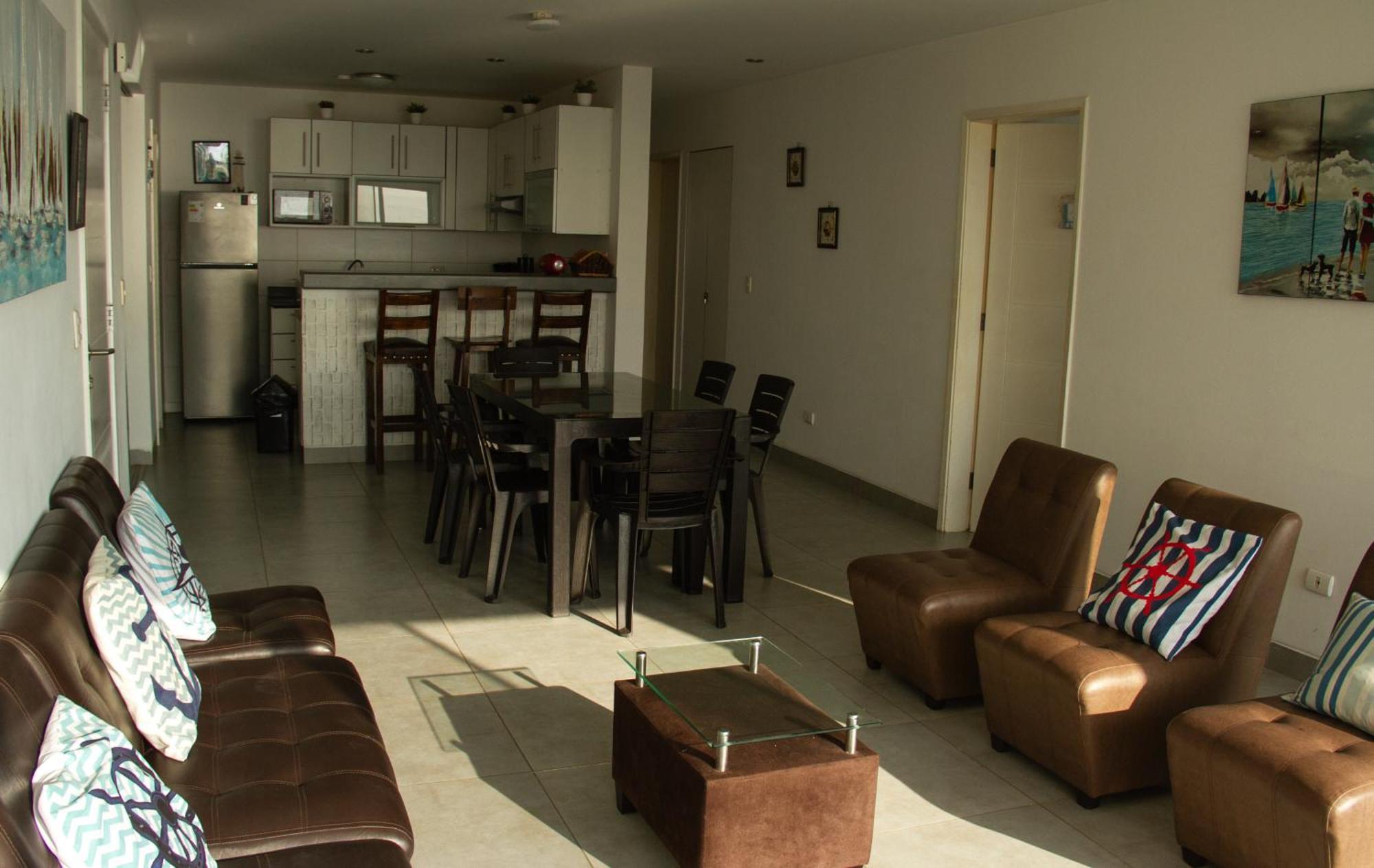 1Er Piso Vista A Bahia Paracas - Las Velas 102 T1 Exterior photo
